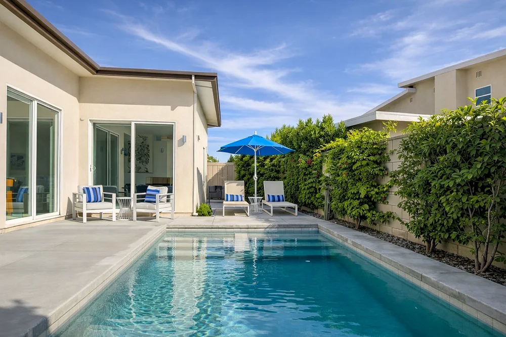 Joules @ The Lumen’s private pool and sun terrace